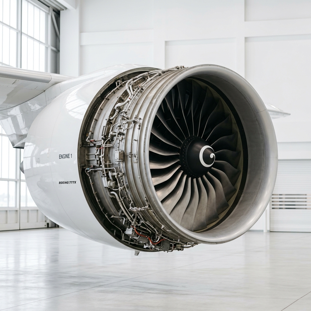 Aircraft Engine Detail